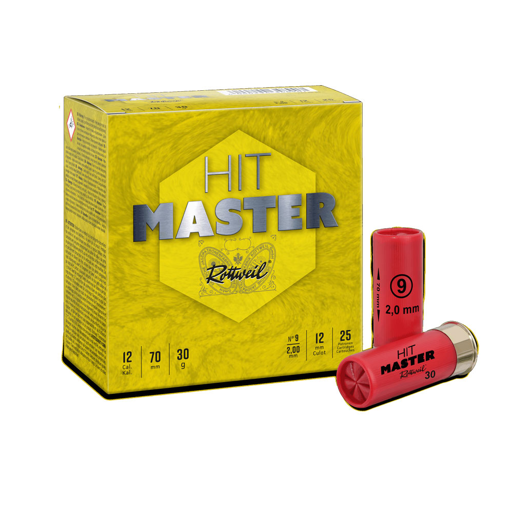 Rottweil Hit Master Φυσίγγια cal12 70mm 30gr 25τμχ