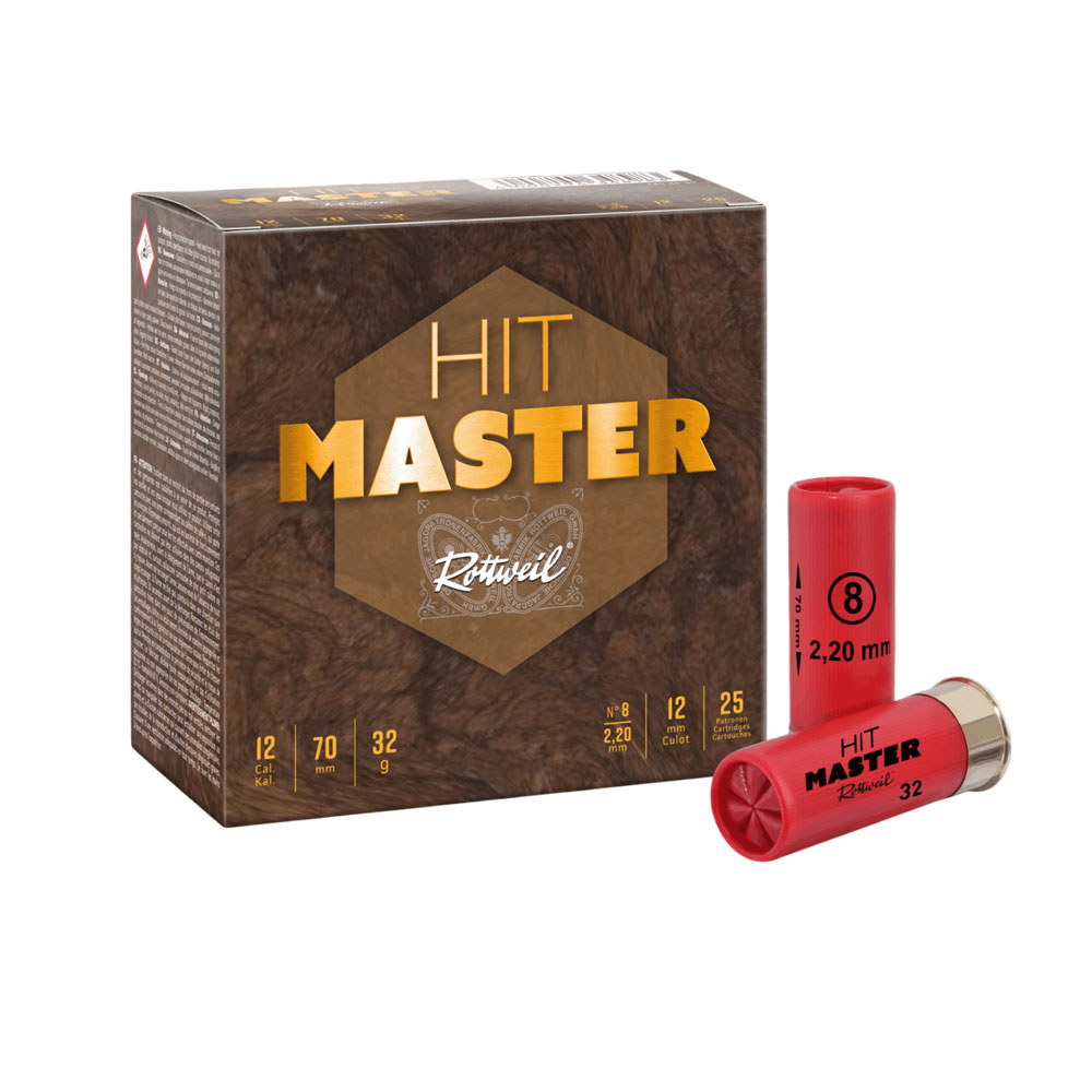 Rottweil Hit Master Φυσίγγια cal12 70mm 32gr 25τμχ