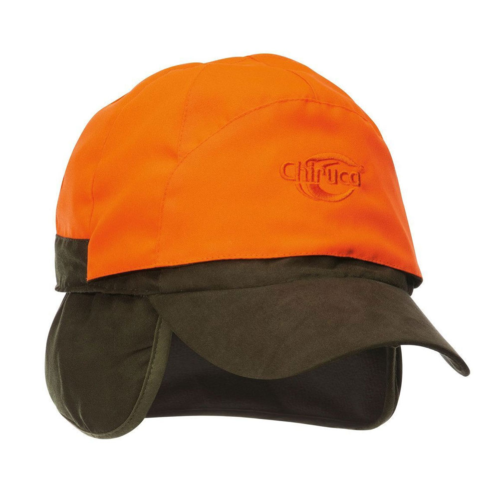 Chiruca Gorra Fluor Ch+ Κυνηγετικό Καπέλο Αναστρεφόμενο Χακί-Πορτοκαλί - Image 2