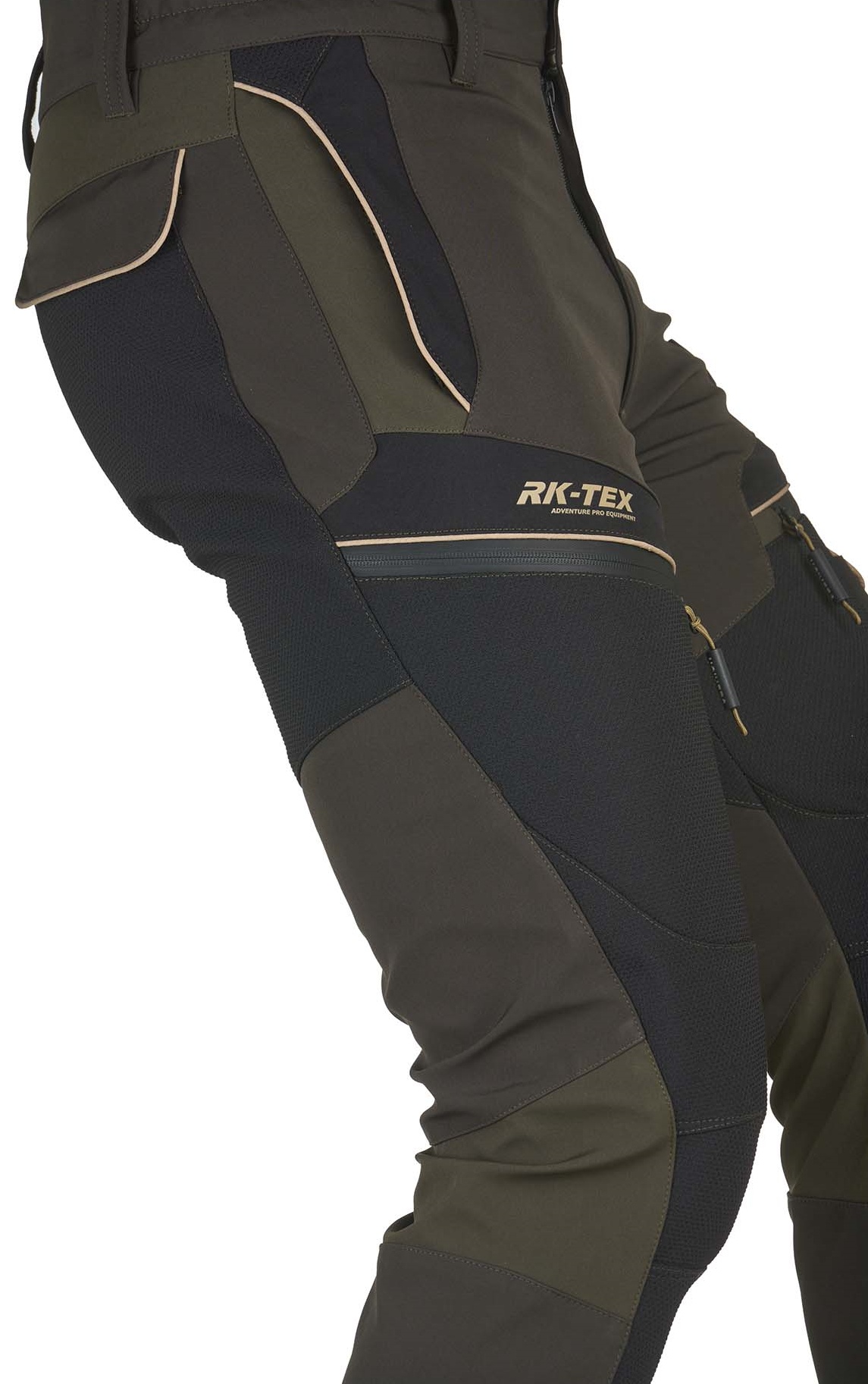 Univers 92646-413 Tofane Soft Shell U-Tex Κυνηγετικό Παντελόνι Χακί - Image 6