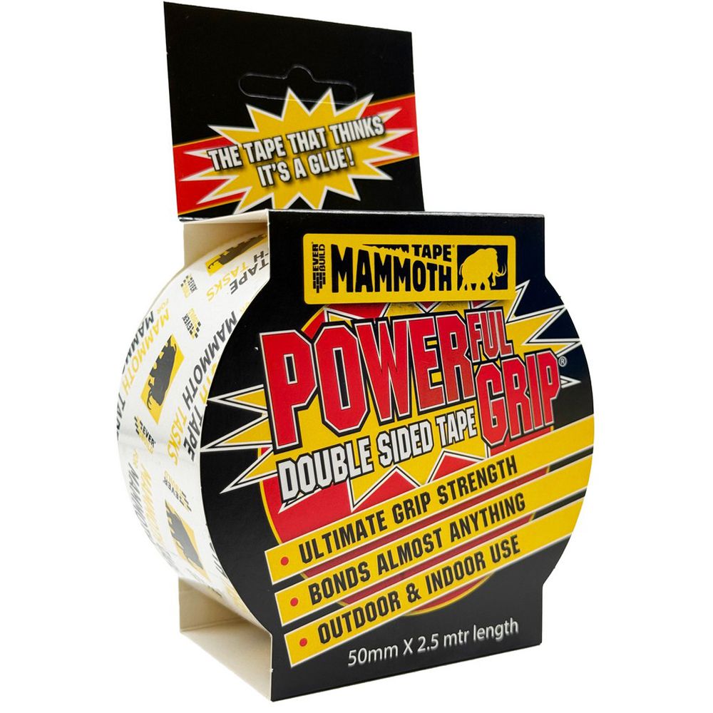 Ταινία διπλής όψεως Everbuild mammoth 12mm x 2.5m 484678