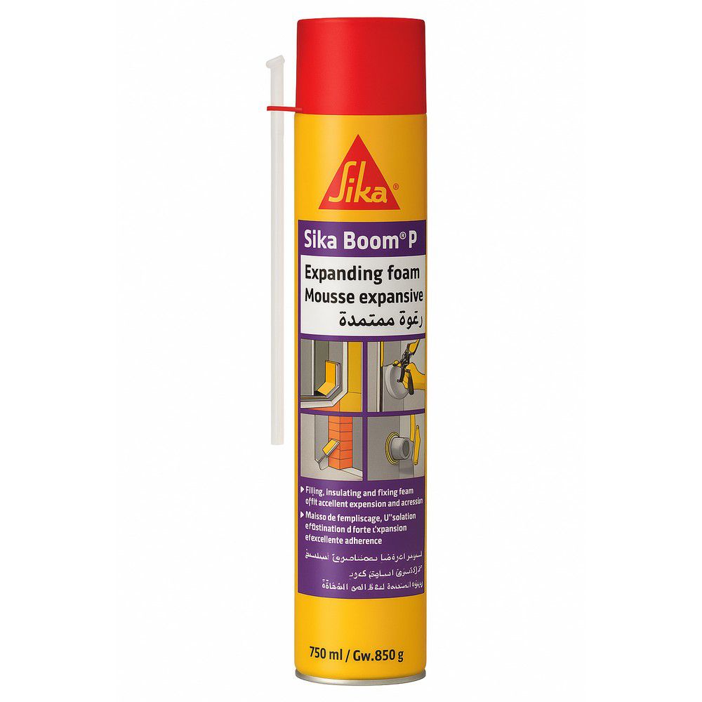 Αφρός χειρός Sika boom p κανονικής διόγκωσης 750ml 595869