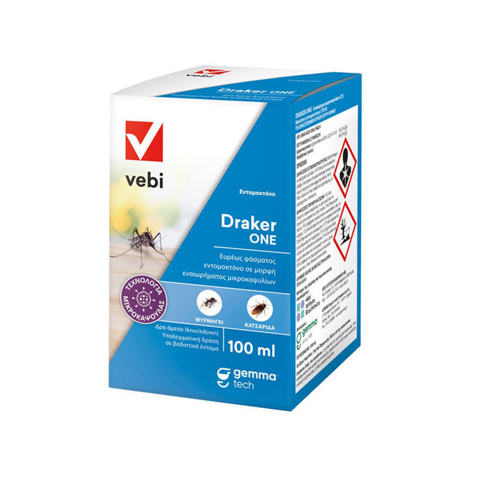 Gemma Draker One Εντομοκτόνο Υγρό 100ml