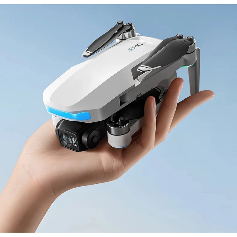 Drayven S-X1 – GPS 4K Drone με 3-Axis Gimbal, 5G Transmission & Follow Mode (Οθόνη 5.6″/Αυτόματη Επιστροφή/EIS) Λευκό - Image 8