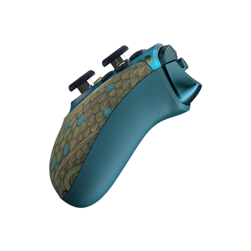 G7 Pro Wuchang Fallen Feather Version Gamepad Τριπλής Σύνδεσης (Wired/2.4GHz/Bluetooth) για Xbox / PC / Android – Blue - Image 4