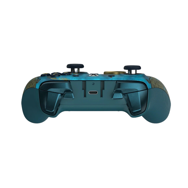 G7 Pro Wuchang Fallen Feather Version Gamepad Τριπλής Σύνδεσης (Wired/2.4GHz/Bluetooth) για Xbox / PC / Android – Blue - Image 5