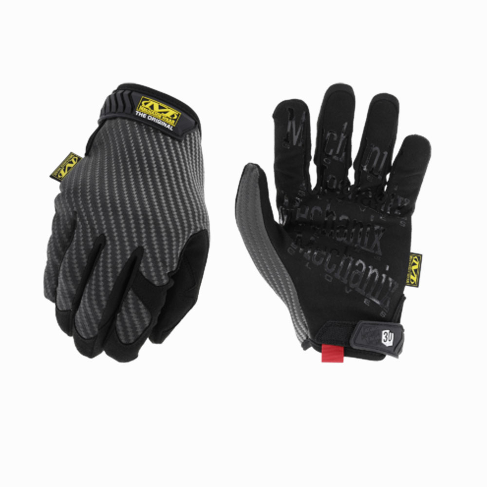 Mechanix The Original Black Carbon Edition Γάντια Μαύρο-Γκρί