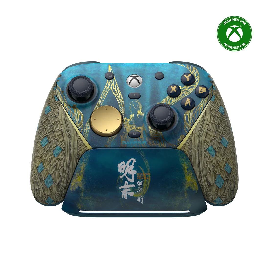 G7 Pro Wuchang Fallen Feather Version Gamepad Τριπλής Σύνδεσης (Wired/2.4GHz/Bluetooth) για Xbox / PC / Android – Blue
