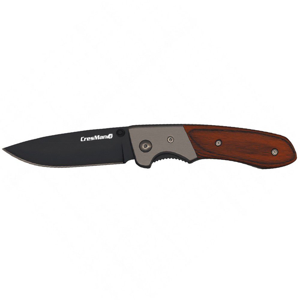 Σουγιάς ξύλινος Cresman 20cm (λάμα 8cm) blister