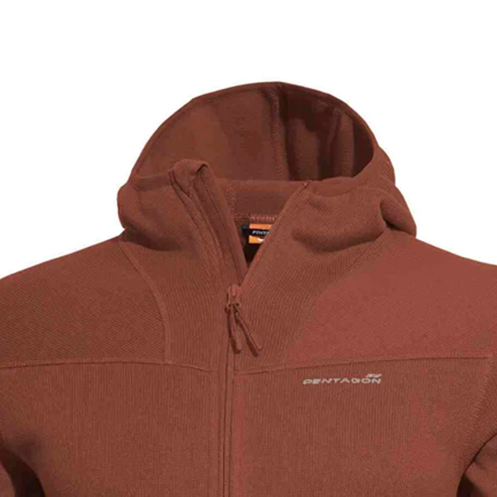 Pentagon K08036 Falcon Pro Fleece Ζακέτα Κόκκινο Κεραμιδί - Image 2