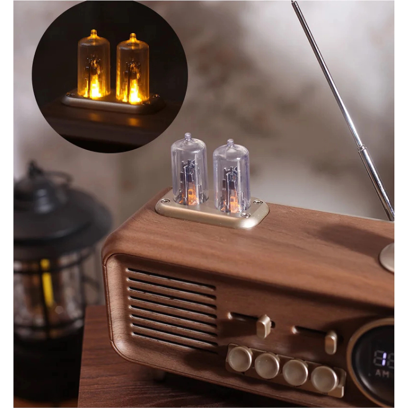 Old Street Audio Vintage Bluetooth Ηχείο Ξύλινο (7W/Μπαταρία 1800mAh/Bluetooth 5.4/FM Radio/USB/TF/AUX/TWS) - Image 3
