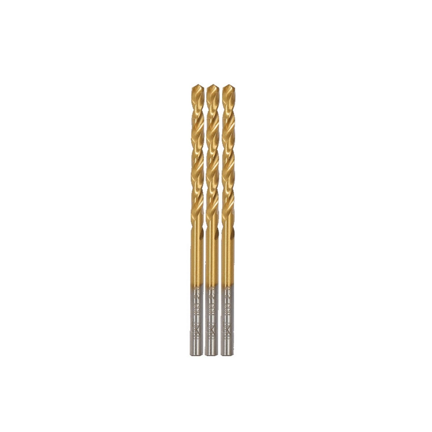 CAT Τρυπάνι τιτανίου HSS σετ:3τεμ 2.5x57mm DA02002 - Image 2