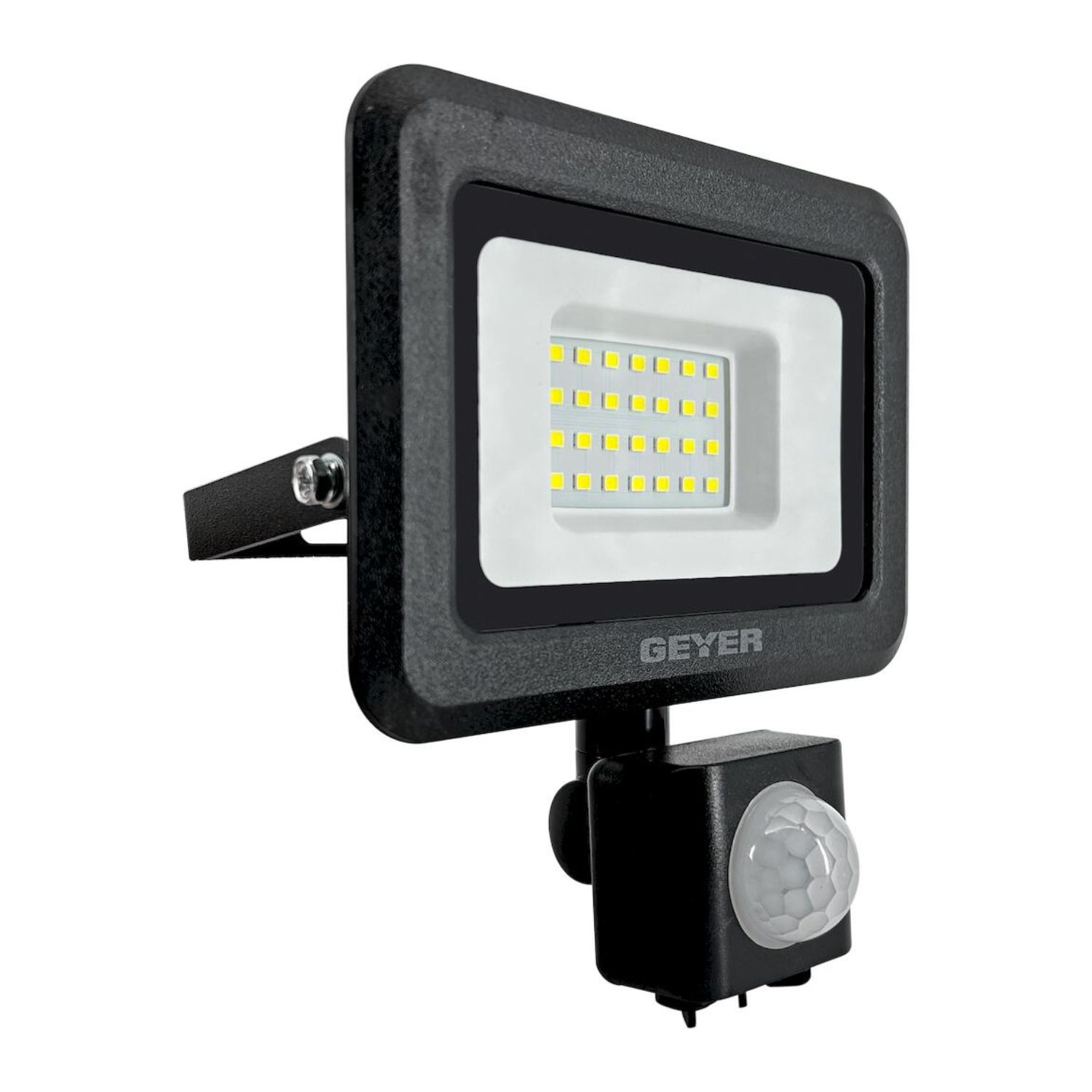 GEYER Προβολέας led μαύρος με ανιχνευτή κίνησης 20W 4000K LPRM20CES - Image 2