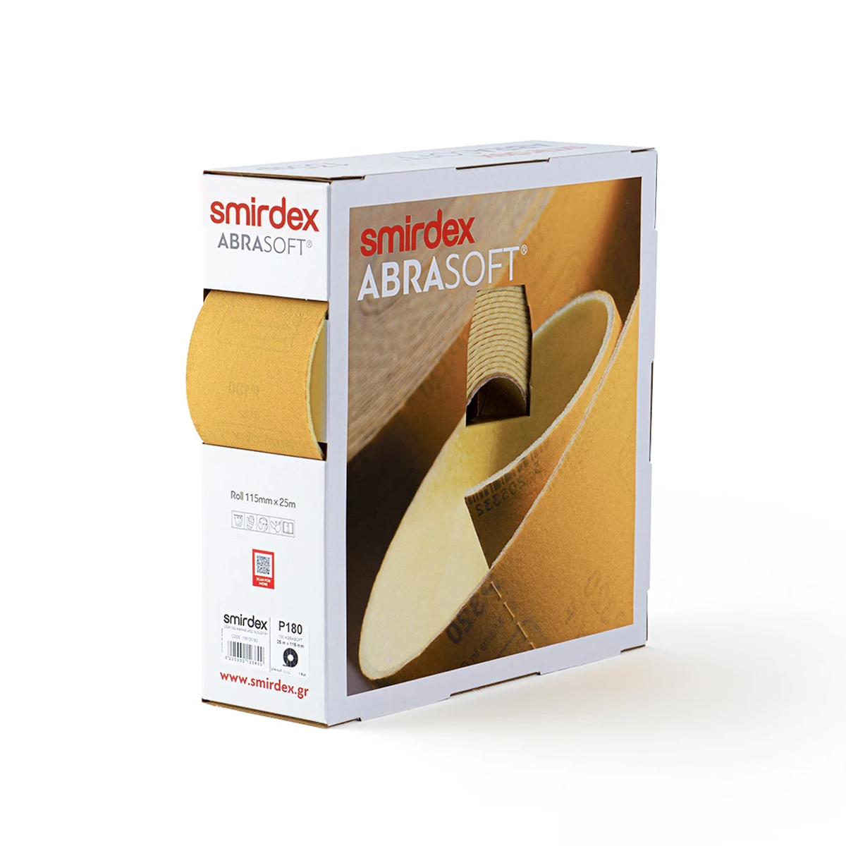 SMIRDEX Ρολό abrasoft 135SP P500 115*125mm-25m ρολό