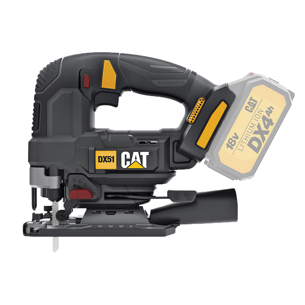 CAT Solo Σέγα Brushless 18V DX51B