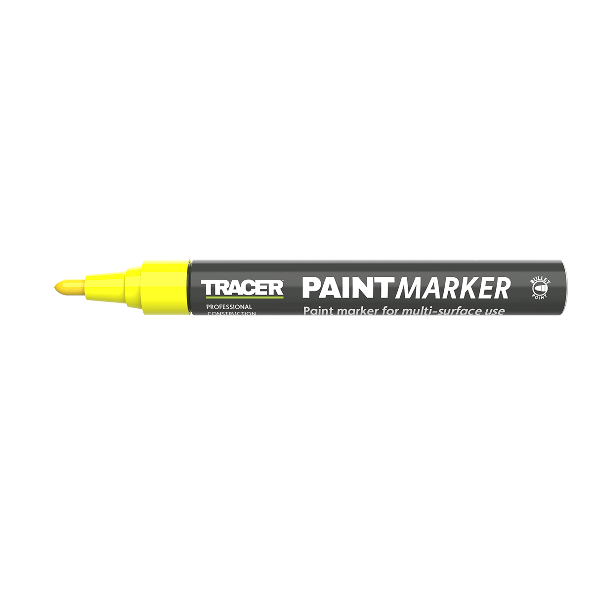 TRACER Μαρκαδόρος ανεξίτηλος βαρέως τύπου κίτρινος APTM1 - Image 2