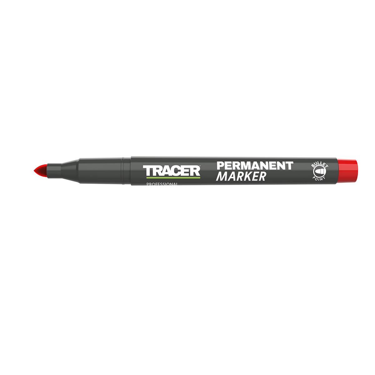 TRACER Μαρκαδόρος ανεξίτηλος κόκκινος APM3 - Image 2