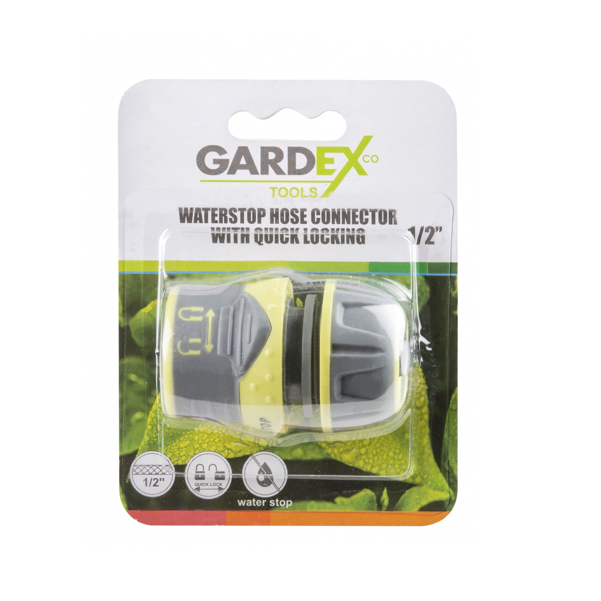 GARDEX Ταχυσύνδεσμος για λάστιχο 1/2" 404303 - Image 2