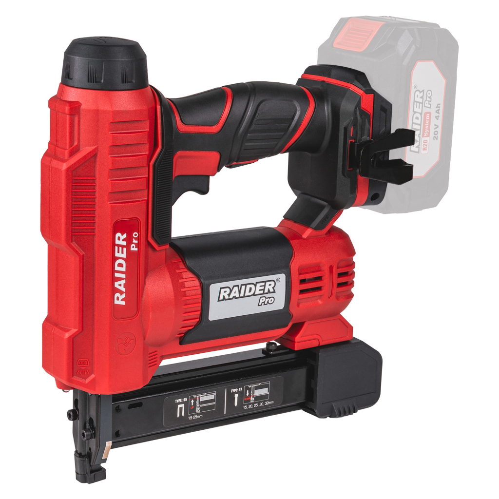 RAIDER R20 Solo Καρφωτικό μπαταρίας 20V για καρφιά 55&47 RDP-YST20 030185