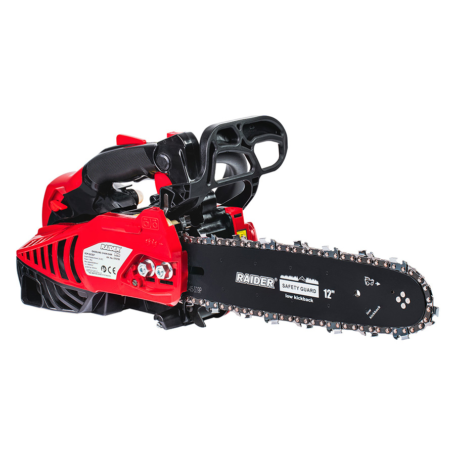 RAIDER Αλυσοπρίονο βενζίνης 4,05kg με λάμα 30,5cm 1,4hp RDP-GCS27 076709 - Image 2