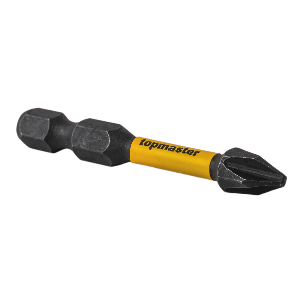 TOP MASTER Μύτη κατσαβιδιού Impact σταυρός με μέγεθος PH2 50mm συσκευασία 2τεμ. 338731 - Image 2