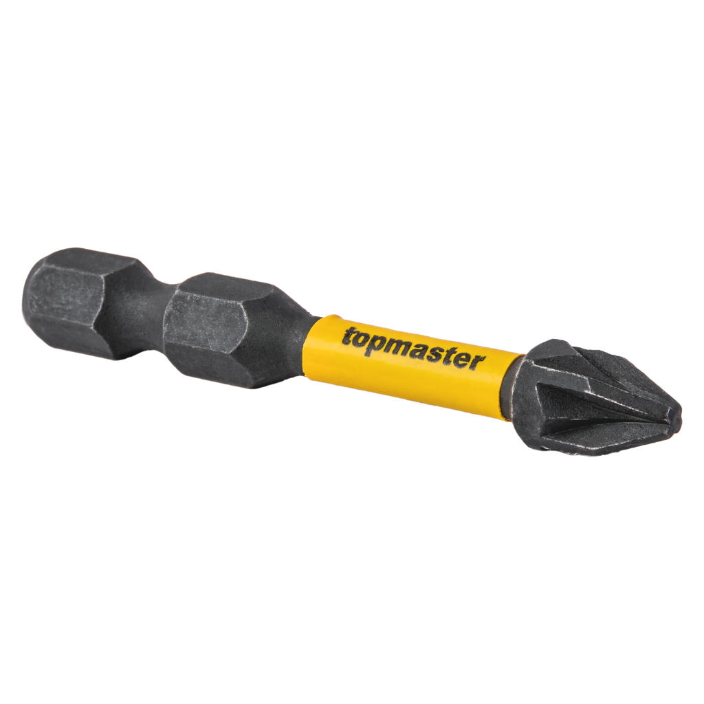 TOP MASTER Μύτη κατσαβιδιού Impact σταυρός με μέγεθος PZ2 50mm συσκευασία 2τεμ. 338734 - Image 2