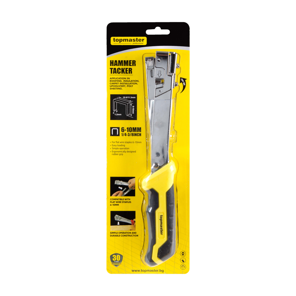 TOP MASTER Καρφωτικό (50) σφυρί για συνδετήρες 491117 - Image 2