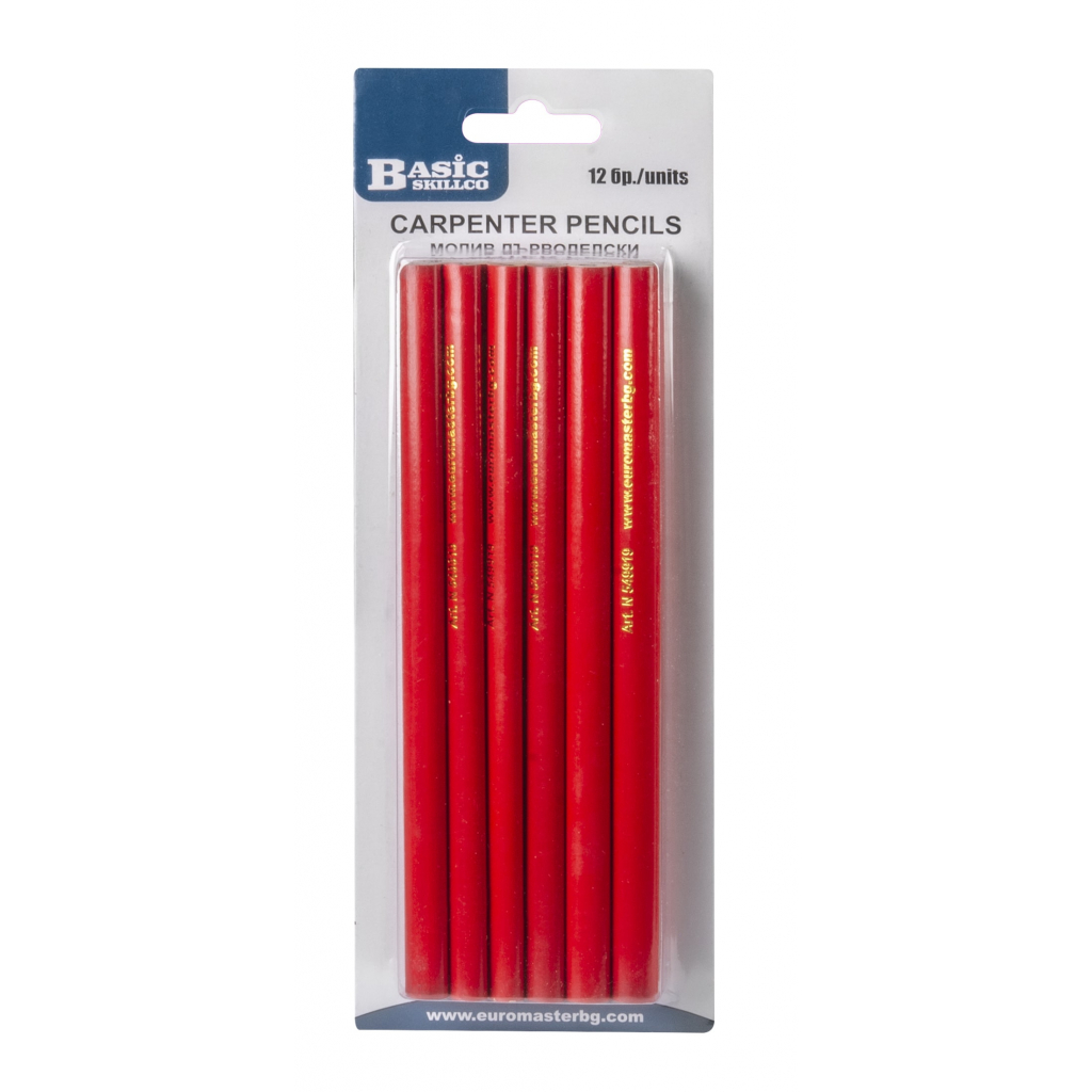 BASIC Μολύβι μαραγκών σετ:12τεμ. 549919 - Image 2