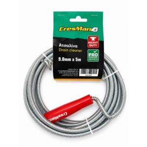 Ατσαλίνα σπιράλ  5m x 9mm Cresman