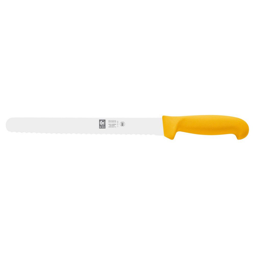 Μαχαίρι Icel 243.3460.30 30cm ψωμιού δόντι κίτρινο blister