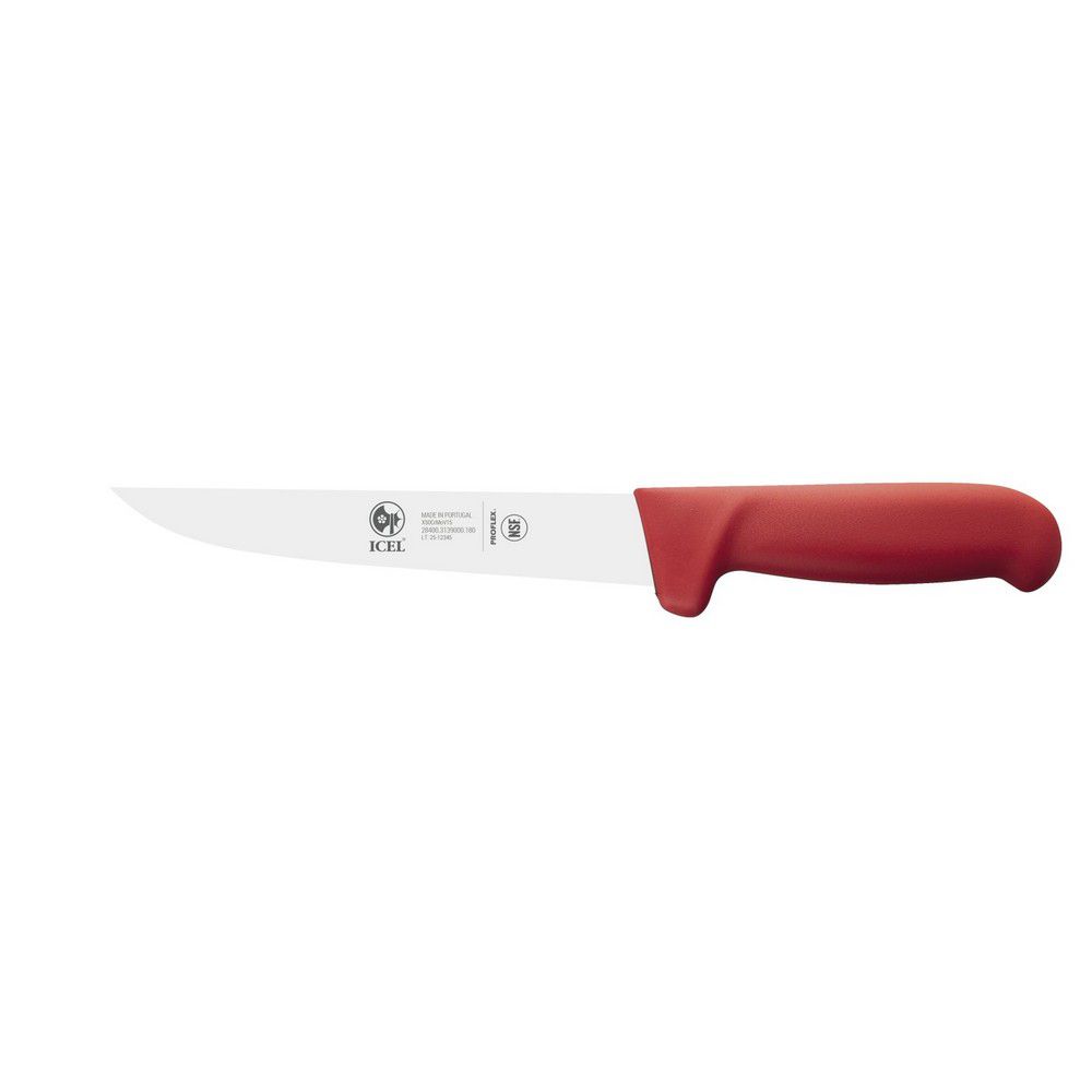 Μαχαίρι Icel 244.3139.18 18cm σφαξίματος κόκκινο blister