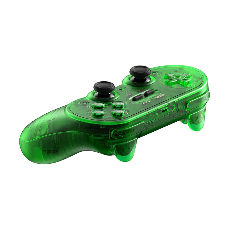 8BitDo Pro 2 Bluetooth Controller Nintendo Switch/PC/MAC/Android/Raspberry Special Edition Jade Green - Image 8