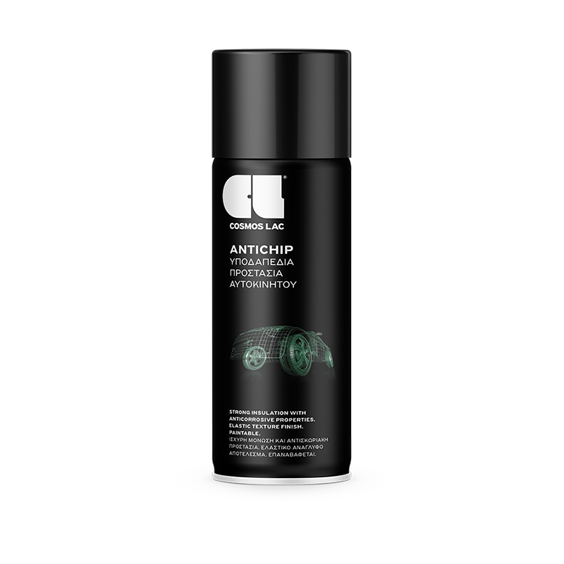 CosmosLac Antichip 251 Black Σπρέι Προστασίας Υποστρώματος Μαύρο 500ml