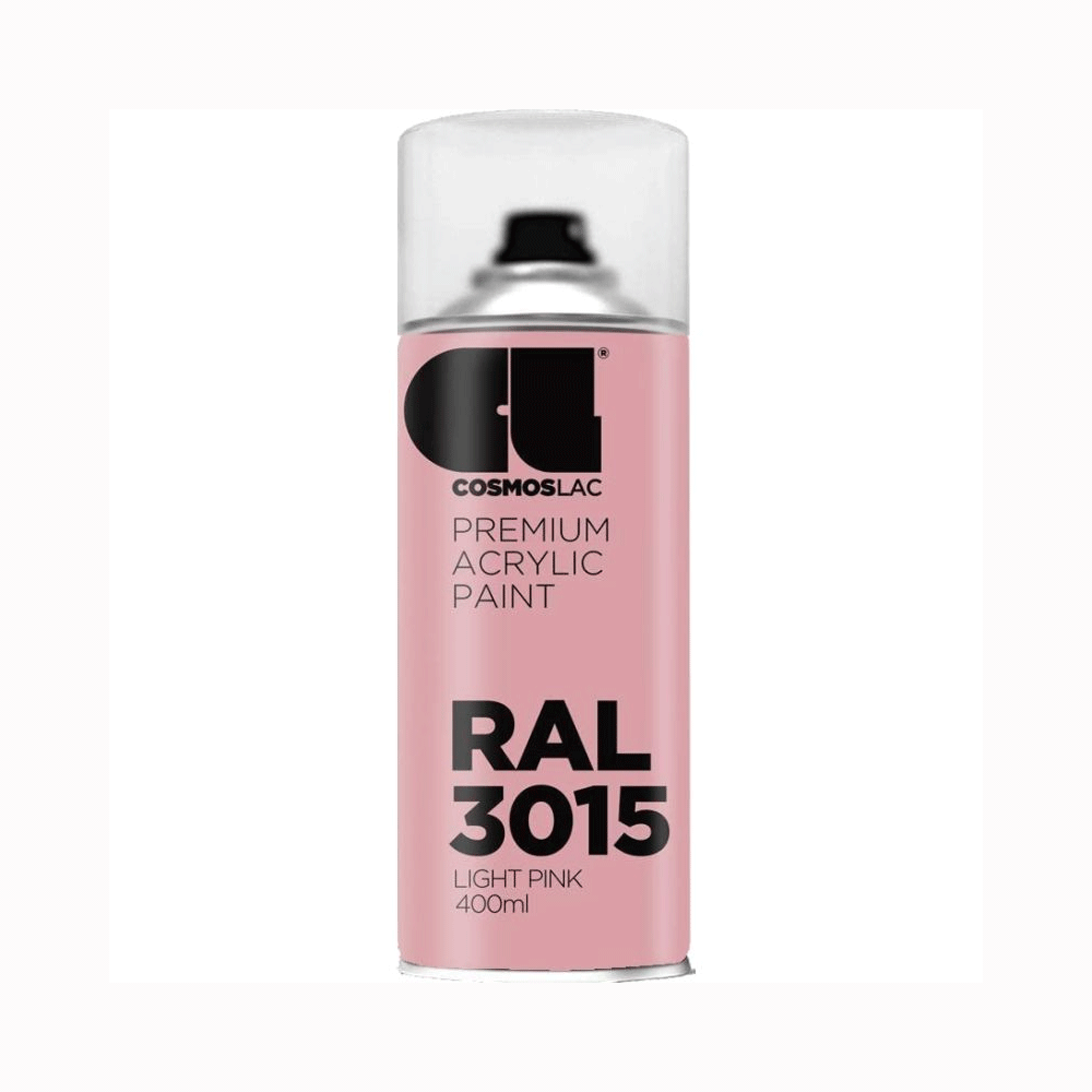 CosmosLac RAL 3015 Σπρέι Βαφής Ανοιχτό Ροζ 400ml