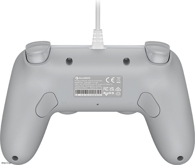 GameSir Tegenaria Lite Ενσύρματο Retro Gamepad για Android/PC (White) - Image 2