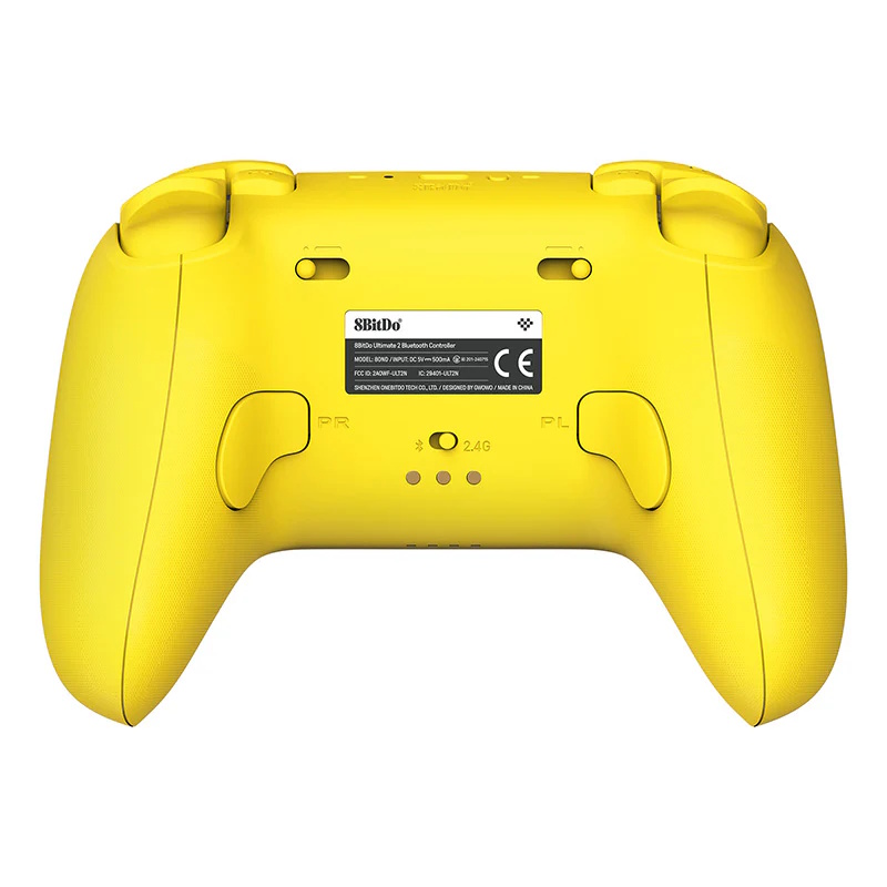 8BitDo Ultimate 2 Bluetooth Controller με Charging Dock για Windows / Switch Κίτρινο - Image 2
