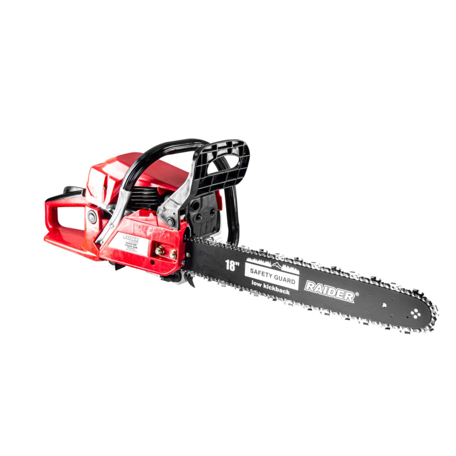 RAIDER Αλυσοπρίονο βενζίνης 6.20kg με λάμα 45cm 3hp RD-GCS33 076714 - Image 2
