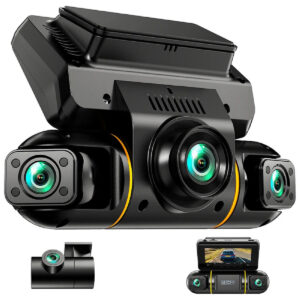 Campark 4πλή Κάμερα Αυτοκινήτου 4CH 360° Full HD με Νυχτερινή Όραση, G-Sensor & 24ωρη Καταγραφή Parking (+128gb mSD)