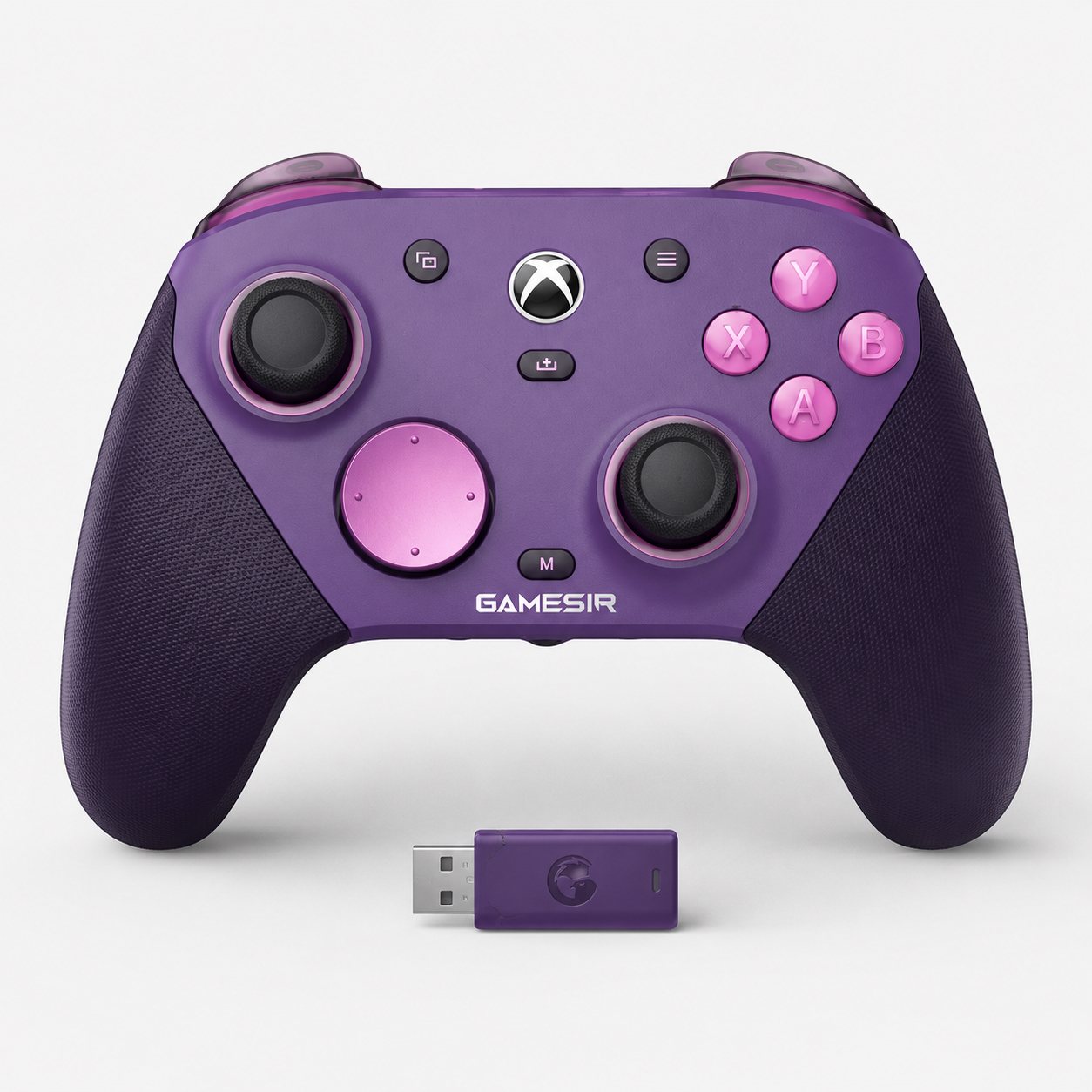 GameSir G7 Pro Gamepad Τριπλής Σύνδεσης (Wired/2.4GHz/Bluetooth) με Hall Effect & Gyro για Xbox / PC / Android – Purple - Image 6