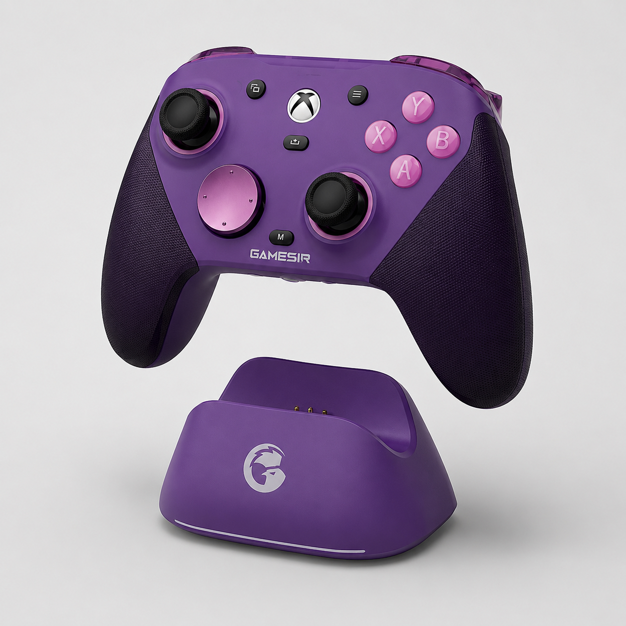 GameSir G7 Pro Gamepad Τριπλής Σύνδεσης (Wired/2.4GHz/Bluetooth) με Hall Effect & Gyro για Xbox / PC / Android – Purple - Image 5