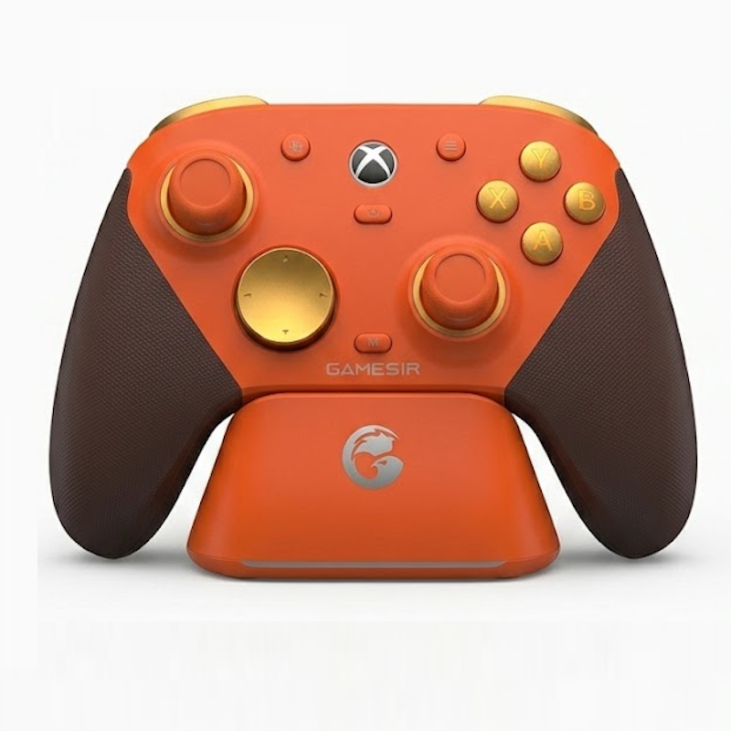 GameSir G7 Pro Gamepad Τριπλής Σύνδεσης (Wired/2.4GHz/Bluetooth) με Hall Effect & Gyro για Xbox / PC / Android – Orange - Image 3