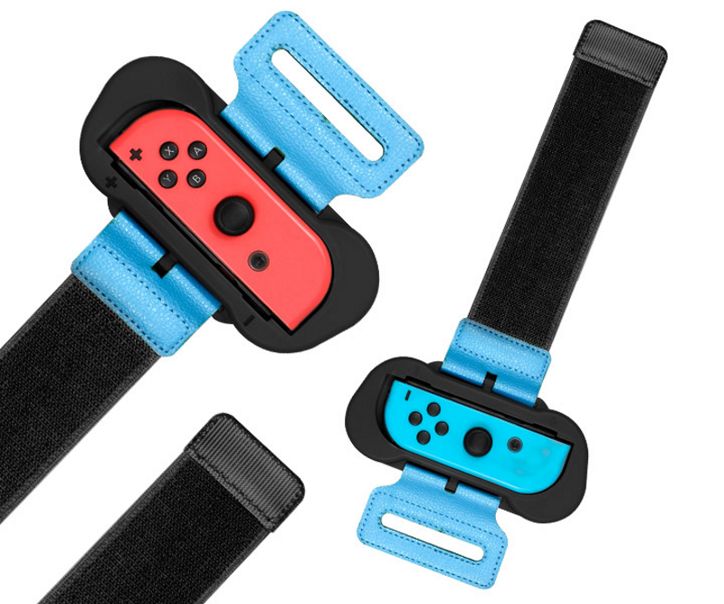 JYS NS215 Sports Bundle για Nintendo Switch 10 σε 1 (Armband/Τέννις/Γκολφ/Handle Grip/Leg Strap) - Image 2