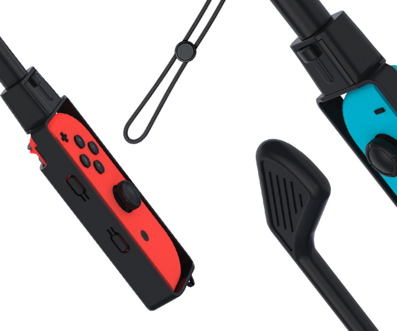 JYS NS215 Sports Bundle για Nintendo Switch 10 σε 1 (Armband/Τέννις/Γκολφ/Handle Grip/Leg Strap) - Image 3