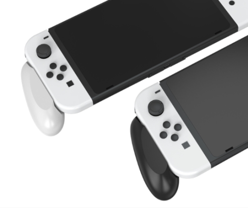 JYS NS217 Handle Grip Χειρολαβή για Nintendo Switch OLED(ΜΑΥΡΟ) - Image 2