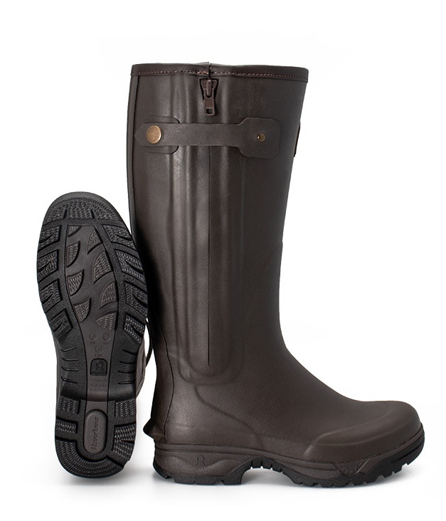 Rouchette Veneur Neo Zip Neoprene Γαλότσα Καφέ - Image 3