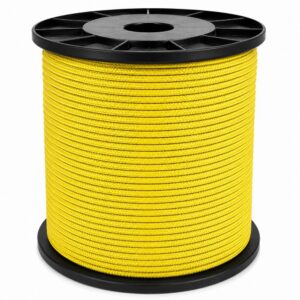 Σχοινί πολυέστερ 621  8mm κίτρινο 20m kg Ελλάδος